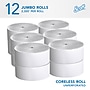 Scott Essential Recycled Coreless Toilet Paper, 1-ply, White, 12 Rolls/Case (07005)~#|#~F5FB3EA1-C517-4EED-B998137F8DDD1EF1_sc7