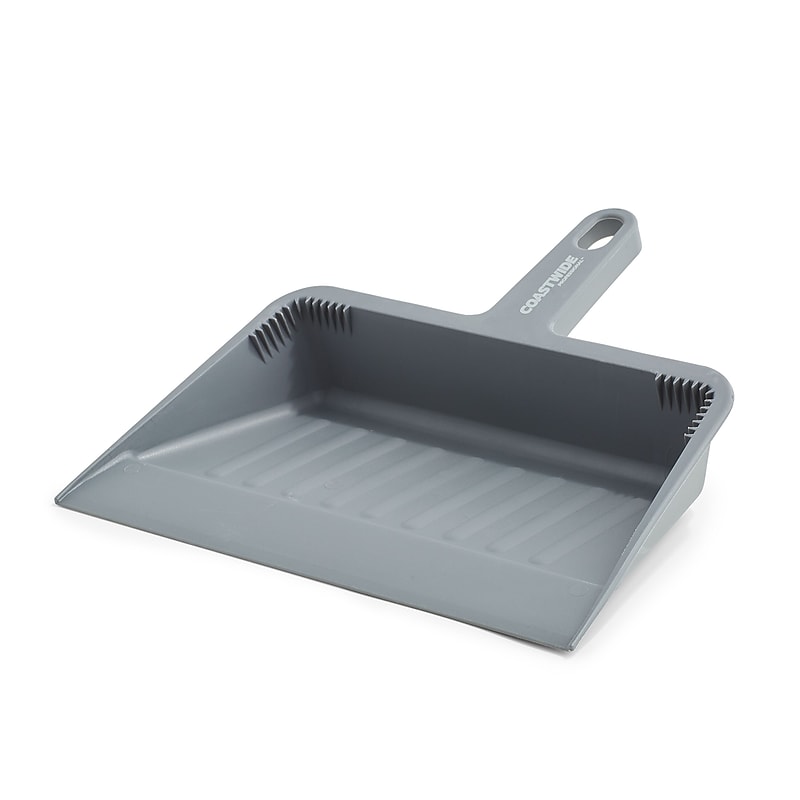 Coastwide Professional™ 11.9" Heavy Duty Dustpan, Gray (CW56798) image 1