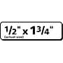 Pres-a-ply Laser/Inkjet Return Address Labels, 1/2" x 1 3/4", Matte White, 80 Labels/Sheet, 100 Sheets/Pack (30640)~#|#~F5FD3BAC-FCA0-4E5C-9C7272987C1AE455_sc7