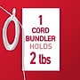 Command Damage Free Medium Utility Cord & Light Clips, White, 2/Pack (17304)~#|#~F6028B76-02B4-4198-8BC52A5A6A67D0BF_sc7