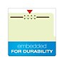 Pendaflex Reinforced Pressboard Classification Folder, 1-Dividers, 1 3/4" Expansion, Letter Size, Light Green, 10/Box (17172EE)~#|#~F60679FA-1D83-489A-8C9D5E046324D45D_sc7