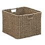 Household Essentials Woven Storage Wicker Basket with Handles, Natural (ML-6960)~#|#~F612315F-20D9-42D8-B27E2A02CB5D5C2C_sc7