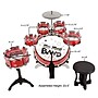 Hey! Play! Toy Drum Set, Red (80-TK120791)~#|#~F61C88DB-5FA2-405B-8602D9FD55E83026_sc7