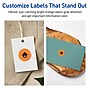 Avery Burst Multipurpose Labels, 1", Bright Orange, 3840/Box (94606)~#|#~F61D77F9-9032-4A8D-AA00494D8EBA7CAD_sc7