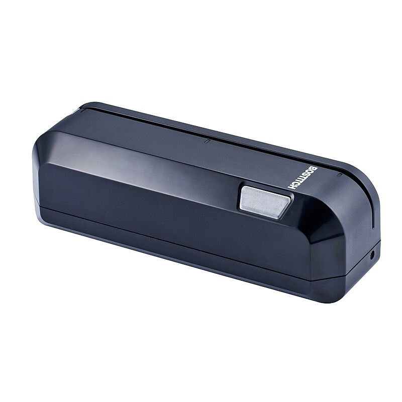 Bostitch Electric Desktop Rectangle 3-Hole Punch, 20 Sheet Capacity, Black (EHP20-BLK) image 1