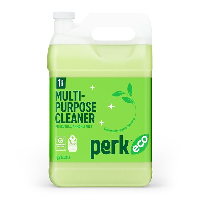 Perk Eco Multi-Purpose Cleaner Refill, Ready to Use, 1 Gallon (PK641001-A) image 1