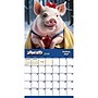 2026 TF Publishing Playful Pigs 12" x 12" Monthly Wall Calendar (26-1023)~#|#~F623F6ED-9B11-473C-A99450C6633BE0C4_sc7
