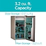 Black & Decker Adjustable Temperature Control Refrigerator with Freezer Compartment, 3.2 Cu. Ft., Gray/Silver (BCRK32V)~#|#~F6305EAB-FD2B-43A8-A114989995FC7F7C_sc7