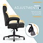 Click365 Classic Ergonomic Bonded Leather Swivel Executive Chair, Black (CCHR10022B)~#|#~F6311C25-B04B-440B-A757B62A49AB071C_sc7