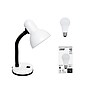 Simple Designs Basic LED Desk Lamp, 14.25", White (LD1003-WHT-LB)~#|#~F642F148-BDBA-4050-8A4454467CF54860_sc7