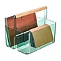 mDesign 2-Compartment Plastic Desk Organizer, Sage/Natural (26055)~#|#~F64C9251-5762-44E3-843AC848F6097834_sc7
