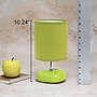 Simple Designs 10.24" LED Table Lamp, Green (LT2005-GRN-LB)~#|#~F652AD06-C8FB-4F7D-A6E57AD106C917C1_sc7