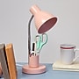 Simple Designs Sleek Essentials LED Desk Lamp, 16.22", Pink (LD1076-PNK)~#|#~F6588282-87DD-4897-937F0021E2C747C5_sc7