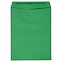 JAM Paper 9 x 12 Open-End Envelopes in 80 lb. Holiday Green, 50/Pack (FE-7280-12-50)~#|#~F65B4579-F407-4CFD-830E9E09F9E9CFF6_sc7