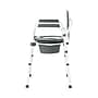 Guardian 3-in-1 Commode, Fixed Arms, Back Bar, Steel Frame, 350 lb. Capacity (G1-200MX1) ~#|#~F65C31F2-9EDB-4EA5-8B3C4898D3D95F1F_sc7