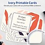 Avery Arched Rectangle Integrated Cards, Matte Ivory, 100/Pack (19479399050)~#|#~F65E34C3-8F1C-40ED-AA908AC6BAEA85B7_sc7