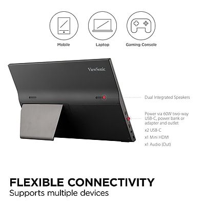 Viewsonic VA1655 Portable Monitor - Thumbnail 2