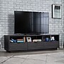 Sauder Harvey Park Credenza TV Stand, Screens up to 70", Raven Oak (433482)~#|#~F65F9176-8DC7-4B84-BD5288D0D19AEC7D_sc7