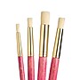 Princeton RealValue Short Handle Mixed Media Natural Variety Brush Set, 4/Set, 3 Sets/Bundle (PBXPR9180-3)~#|#~F660A7F7-D6BE-4D07-96D060068E09030B_sc7
