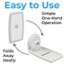 Koala Kare Baby Changing Station, Vertical Mount, Polypropylene, White Granite (Model KB301-05)~#|#~F662FE97-759E-4D8C-A156375E48A9C971_sc7
