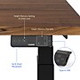 FlexiSpot E7 Commercial 72''W Electric Rectangular Adjustable Standing Desk, Black Walnut/Black (E7BCOM7230-BW)~#|#~F66E18EF-7C82-40B5-ABA441B0C072D783_sc7