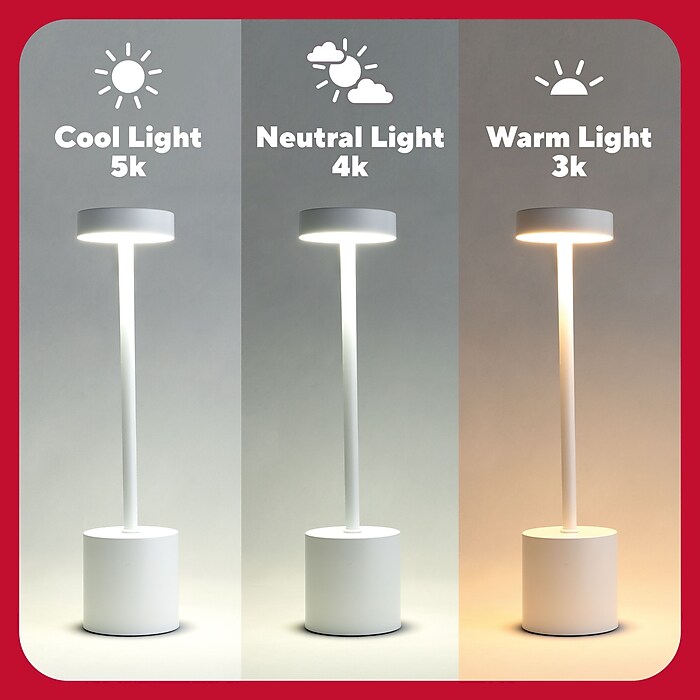 TRU RED™ LED Desk Lamp, 13.5