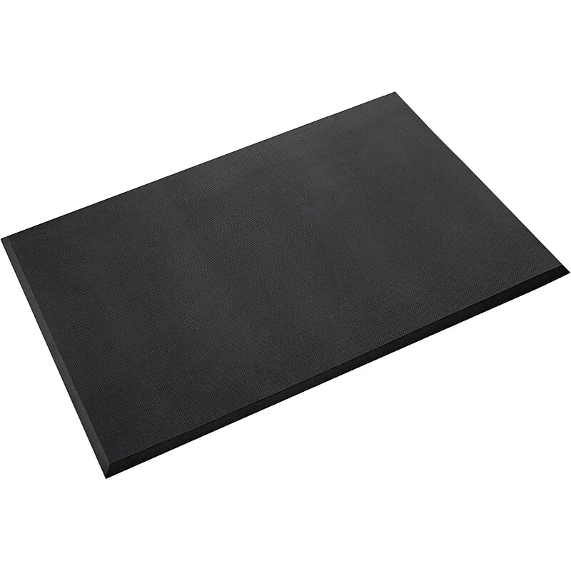 Crown Mats Para-Mount Anti-Fatigue Mat, 24" x 36", Black (PM 0023BK) image 1