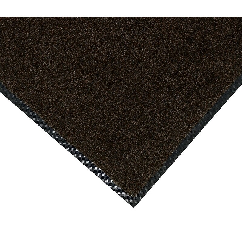 Anderson Colorstar™ Plush Nylon Indoor Wiper Mat, 4' x 6', Brown/Black image 1