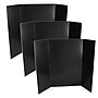 Flipside Tri-Fold Presentation Board, 36" x 48", Black, 3/Carton (OVS30087)~#|#~F678313E-94ED-4F2C-806D438D7C50A595_sc7
