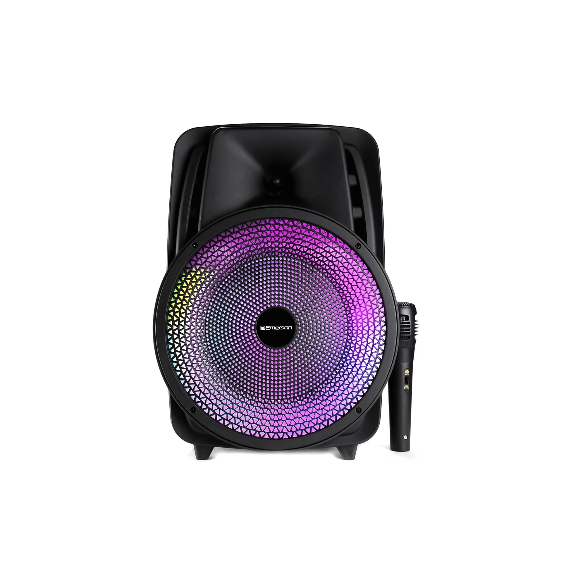 Emerson Bluetooth Portable  Party Speaker, Black (EDS-8000) Simolary simolary.com
