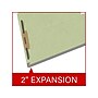 Medical Arts Press Pressboard Classification Folder, 2" Expansion, Legal Size, Peridot Green, 25/Box (DV-T52-02-3PER)~#|#~F67AE9ED-354C-496D-9C6683D7C07187E5_sc7