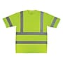 Ergodyne GloWear 8367 High Visibility Short Sleeve T-Shirt, ANSI Type R Class 3, Lime, Medium (22033)~#|#~F6841A16-03B7-4196-8DE9C6B0C7F1C624_sc7