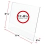 Deflect-O Classic Image Document Holder, 8.5" x 11", Vertical, Table Top, Clear Plastic (66701)~#|#~F688D5B0-8143-4E5B-804B80F83A19FDF1_sc7