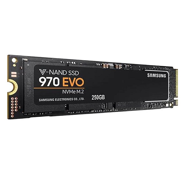 Samsung 970 EVO 250GB M.2 PCI Express Internal Solid State Drive, V-NAND (MZ-V7E250E) image 1