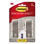 Command Medium Decorative Hooks, 3 lb., Silver, 2/Pack (17034BN2ES)~#|#~F68C36E2-59BB-4077-994E4FCDCAF182A1_sc7