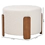 Baxton Studio Finlay Footrest, Cream/Walnut Brown (242-13435-HiT)~#|#~F6952983-2449-4E4B-9494B4A2D35BC1D0_sc7