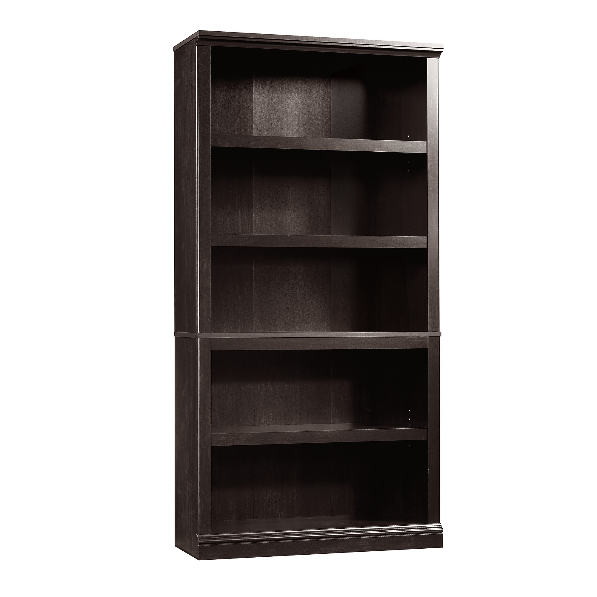 Sauder Select 70″H 5-Shelf Bookcase, Estate Black (414235) Sansujyuku sansujyuku.com