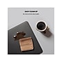 JOURNEY ALTI SLIM Wireless Charging Vegan Leather/Felt Desk Pad, 11.8" x 32.6", Black (JWCDMSBK)~#|#~F6A83838-025A-4EB7-96AA55B6A929A242_sc7