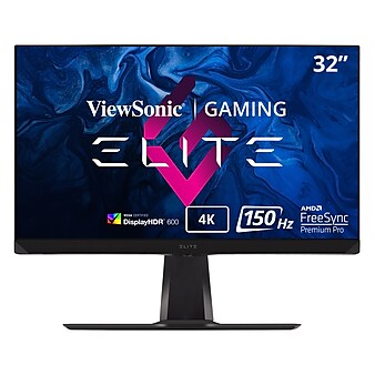 ViewSonic ELITE 32" 4K Ultra HD 150 Hz LCD Gaming Monitor, Black (XG320U)