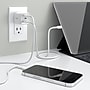 Staples TECH GaN USB-A/USB-C Wall Charger with Cable, 65W, White (ST62326)~#|#~F6A9AEF3-FBF0-434A-92C1DE569EC2028F_sc7