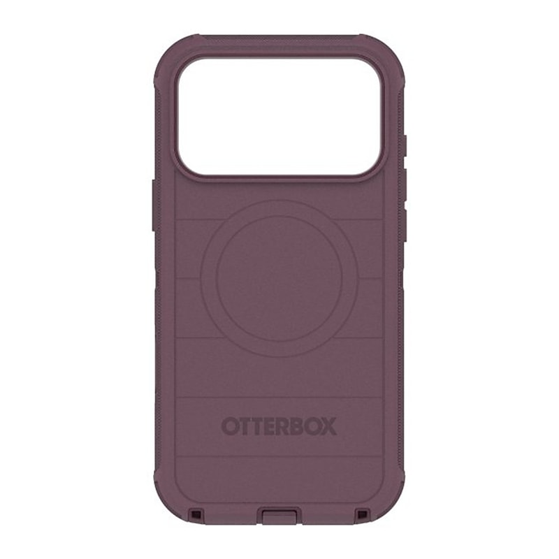 OtterBox Defender Pro MagSafe Compatible Phone Case for Apple iPhone 17 Pro Max, Shock Absorbing, Purple Mystery (77-98434) image 1