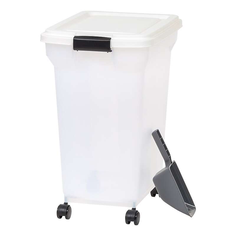 Iris 55 Quart Storage Container, Plastic, Assorted Colors (585106) image 1