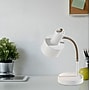 Simplee Adesso Baker Incandescent Desk Lamp, 17"H, White & Antique Brass (SL3971-02)~#|#~F6AFDA1D-A284-4383-B18A4286C6BAA877_sc7