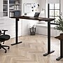 Bush Business Furniture Move 40 Series 72"W Electric Adjustable Standing Desk, Mocha Cherry/Black (M4S7230MRBK)~#|#~F6B06F82-C0FE-4D7D-BF53E9205A923F88_sc7