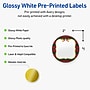 Avery Circle Multipurpose Labels, 2" Dia., White, 120/Pack (19479370513)~#|#~F6B28E7A-0DC0-496E-9EE7949F9B7255EC_sc7