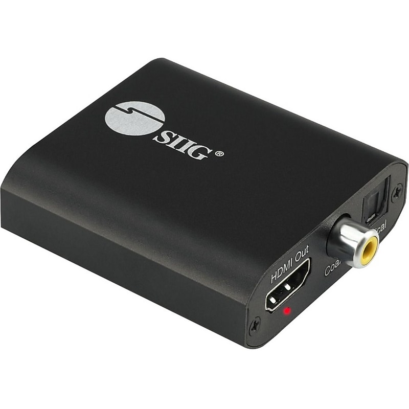 SIIG 4K HDMI with Audio Extractor Converter CE-H26Q11-S1 image 1