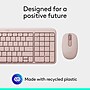 Logitech MK250 Wireless Ergonomic Keyboard and Optical Mouse Combo, Pink (920-013512)~#|#~F6B5A2E8-D9AE-4120-8FF83ACCDD5B4105_sc7