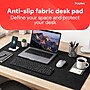Staples TECH Anti-Slip Fabric Desk Pad, 31.5" x 15.7", Black (ST62543)~#|#~F6C31133-D896-470B-BAB1E240B536A6E6_sc7