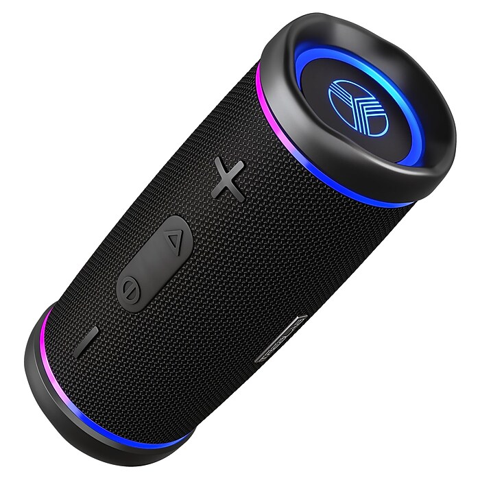 Treblab HD77 Premium Wireless Bluetooth Speaker, Waterproof, Black