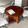 Bush Business Furniture 42W Round Conference Table with Wood Base, Hansen Cherry (99TB42RHC)~#|#~F6C9608D-AFCA-4222-8485665CDC51709C_sc7